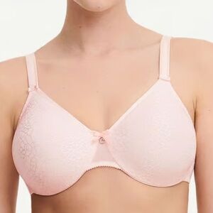 Chantelle C Magnifique Seamless Unlined Minimizer Bra Blushing Pink Unlined